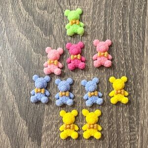 Colorful Teddy Bear Toy Set